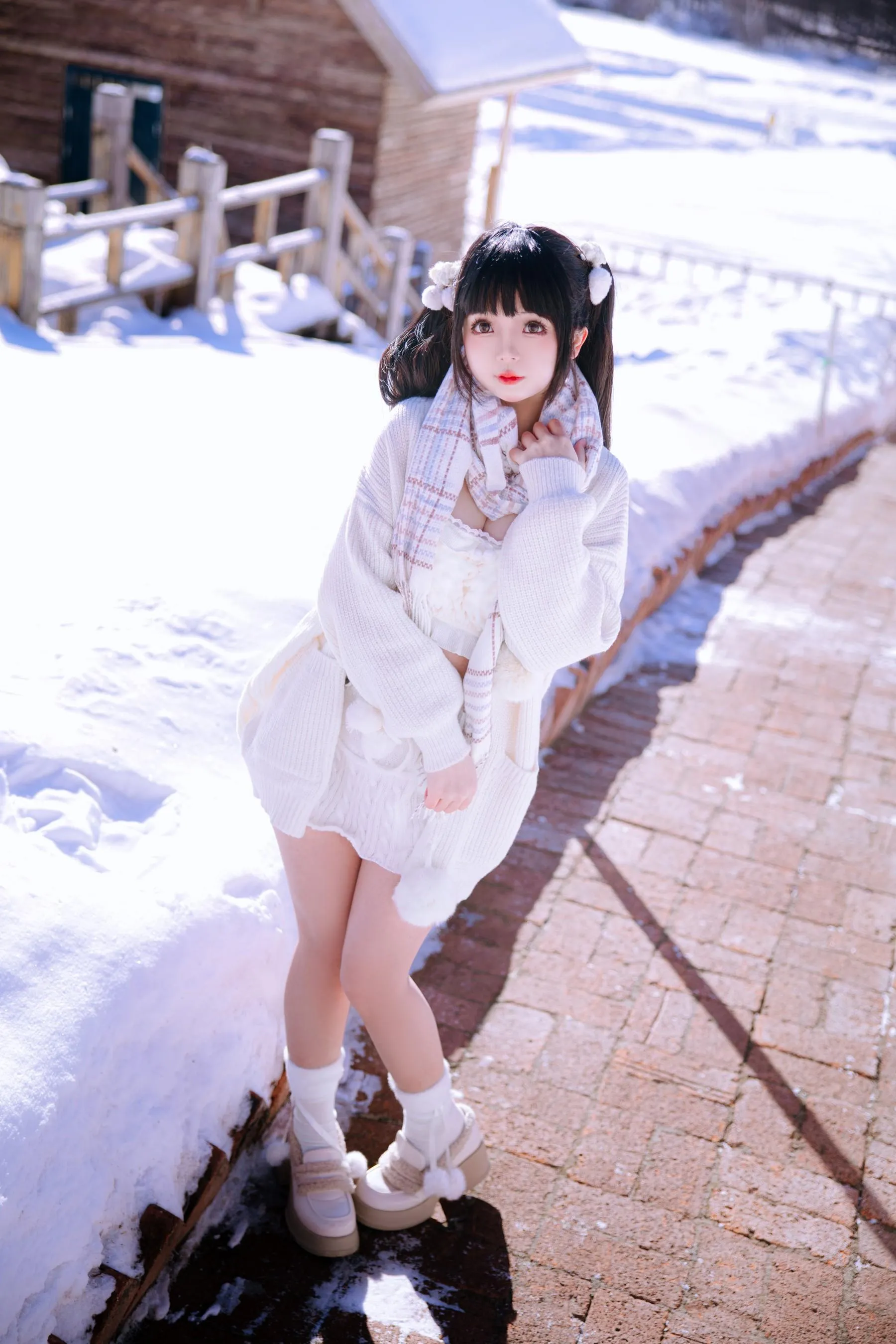 日奈娇 – NO.74 雪地少女 [91P]插图